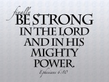 Ephesians 6:10