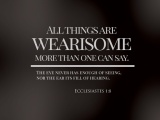 Ecclesiastes 1:8